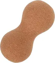 Healeved Cork Wood Massager Ball Peanut Shape Therapy Ball Deep Tissue Relief Non-slip Chemical