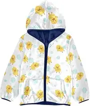 [Caihoyu] Sherpa Lined Toddler Hoodie Toddler Zip Up Hoodie Toddler Boy Spring Jacket