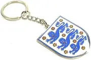 England FA Crest Keyring (UK Size: One Size) (White/Blue)