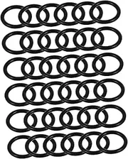 OKUMEYR 100pcs Seal Washer Assortment High Temperature Resistant Gaskets for Automotive Industrial Use Easy to Install Oil UV Resistant Sealing Washers