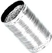 TEHAUX Aluminum Foil Exhaust Duct Flexible Air Vent Hose for Kitchen Double Layer Design Easy Installation for Ventilation Kitchens Bathrooms and Dryers