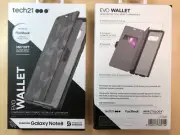 Tech21 Evo Wallet Credit Card Case for Samsung Galaxy Note 8 - Black