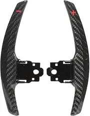 Carbon Fiber Paddle Shifters, Compatible with F Chassis F20 F22 F30 F32 M2 M3 M4 M5, Extension Competition Shift Set Replacement