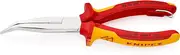 Knipex 2626200T Tethered Long Nose 1000V Plier, 200 mm Length
