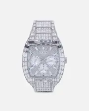 [GUESS MAINLINE] Guess Mainline Phoenix '40th Anniversary' Watch Silver/crystal - Size ONE ONE Silver/Crystal