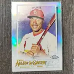 2020 TOPPS ALLEN AND GINTER CHROME 釀酒人隊 KOLTEN WONG 閃亮平行卡