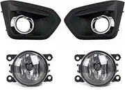 Car Fog Lights Car Front Bumper Fog Light for Subaru for Impreza 2012 2013 2014 Fog Lamp Cover Car Front Bumper Fog Light(Left)