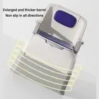 Bedside Commode Toilet With Detachable Armrests Portable Moible Odorless Sof HG5