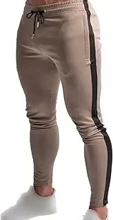 [Generic] Men's Slim Joggers Workout Pants Casual Outdoor Jogging Pants Comfy Men Skinny Running Gym Sweatpants with Pockets