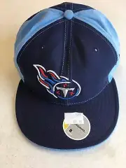TENNESSEE TITANS RETRO NEW ERA 5950 NAVY & SKY BLUE FITTED HAT FREE SHIPPING