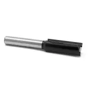 WEN RB106FF 3/8 in. Straight 2-Flute Carbide-Tipped Router Bit, 1/4 in. Shank