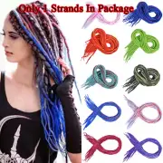 Handmade African Braids Mix Colorful Headdress Wool Felt Wig Ponytail Headdress*