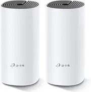 TP-Link Deco AC1200 Whole Home Mesh Wi-Fi (2-Pack), Up to 1167 Mbps, Parental Controls, Seamless AI Roaming, Gaming & Streaming, Smart Home, Compatible with Starlink (Deco M4(2-pack))