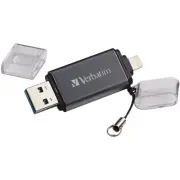 VERBATIM 49300 iStore 'n' Go USB 3.0 Flash Drive with Lightning Connector (32GB)