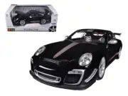 2011 Porsche 911 GT3 RS 4.0 Black 1/18 Diecast Model Car Bburago