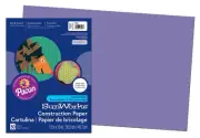 SunWorks Construction Paper, Violet, 12" x 18", 50 Sheets