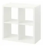 New Ikea KALLAX Shelving Unit White 77x77cm Display Storage Square Bookcase