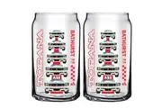 HOLDEN Heritage Torana Coloured Can Shaped Glasses Set of 2