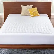 Linenspa 44" x 52" Skid Resistant Waterproof Sheet and Mattress Protector Pad-Highly Absorbent-Machine Washable-Quilted, White