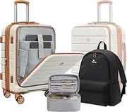 [KEYTANG] Classic Hardside Expandable Spinner Wheels Luggage Suitcase W/TSA Lock
