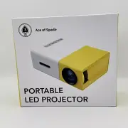 ACE OF SPADE 1080P Portable LED Projector Model YG300 NEW