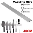 Stainless Steel Magnetic Knife Rack Knives Wall Holder Shelf Magnet Kitchen Tool