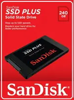 SANDISK SDSSDA-240G-G26 PLUS 升級版 240G 2.5吋7MM固態硬碟