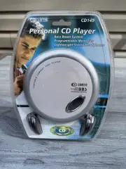 Curtis CD149 Personal CD Player Portable with Headphones New Unopened Package
