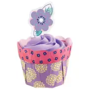 Wilton Daisy Flower Pot Kit - Baking Cups and Topper