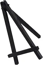 Veemoon Tabletop Easel Small Wooden Display Stand for Paintings Photos and Collectibles Practical Design with Phone Holder Easel