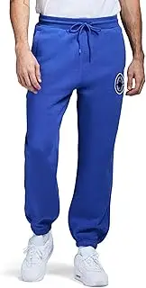 GAME 7 Men's X NBA Officially Licensed Casual Jogger Fleece Sweatpants with Pockets