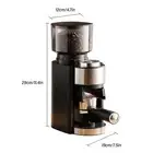 AU (EU Plug 220V)Electric Coffee Bean Grinder 250g Large Capacity Stainless Stee