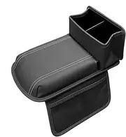 Car Armrest Padding Center Console Armrest Box Padding Car Console Cover Armrest Box Pad Car Armrest Box Pad with Storage Pockets Padding