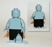 CapeMadness Medium Skirt With Slit for Lego Minifigures (10-Packs)