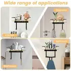 Iron Holder Wall Mounted Ironing Board Wall Hanger Adjustable Iron Board wufbs