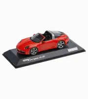 1:43 Porsche 911 Targa 4S (992) -- Lava Orange -- Spark Dealer
