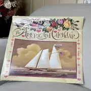1988 The Americana Calendar Charles Wysocki Folk Art No Writing Vintage