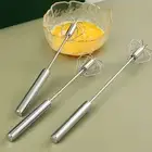 Stainless Steel Hand Pressure Rotary Semi-automatic Whisk