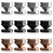 4PCS 20x22mm Speaker Spike Pads Base Amplifier Isolation Cone Audio Stand Feet