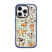 iPhone 16 Pro Impact Case MagSafe Compatible Cow Gingham