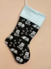 Panda Bear Christmas Stocking