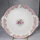 SERENITY by Royal Albert Handled Cake Plate NEW NEVER USED Made in England
