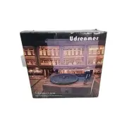 Udreamer Record Player Portable Plug In Turntable Bluetooth Headphone Jack