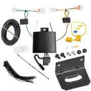 Trailer Wiring and Bracket For 20-23 Hyundai Sonata Plug & Play 4-Flat Harness