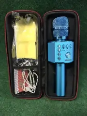 BONAUK Wireless Bluetooth Karaoke Microphone - Q37 Purple New