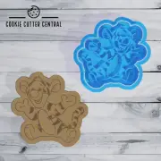 Baby Tigger Cookie Cutter and Embosser - 7.7cm x 7.9cm