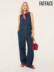FatFace Arie Ink Wide Leg Jeans (E82839) | $136