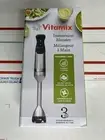 Vitamix Immersion Blender 5 Speed Silver/Black 625W 4-Pronged Blade Brand New