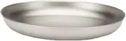 Snow Peak Titanium Trek Plate - Ultralight, Durable Camping Plate - Outdoor Kitc