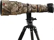 ROLANPRO Waterproof Lens Cover for Nikon AF-S 600mm F4G ED VR Camouflage Rain Cover Lens Protective Sleeve Guns Case #20 Jungle Camo